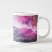 Chauffage coloré, Mug de café géant violet (Droite)