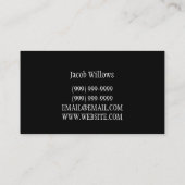 Chauffage et climatisation Carte de visite de refr (Dos)