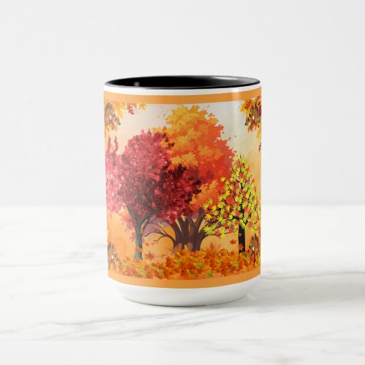 Chauffage Météo Café Mug (Centre)