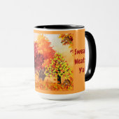 Chauffage Météo Café Mug (Devant droit)