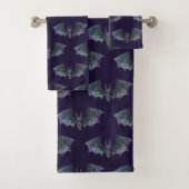 Chauffe d'aquarelle gothique Motif sans couture (En situation)