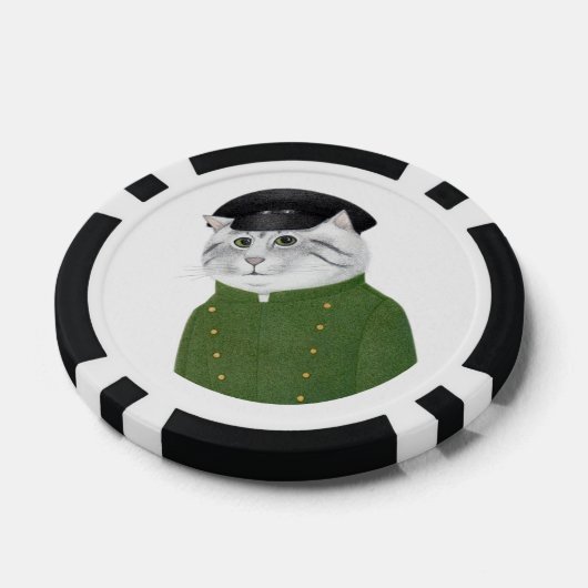 CHAUFFEUR CAT Poker Chips (Enkel)