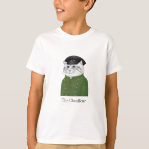CHAUFFEUR CAT T-Shirt de base pour garçons