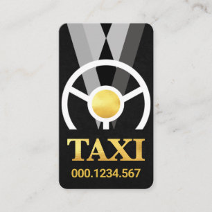 Chauffeur Chauffeur Taxi Service Visitekaartje