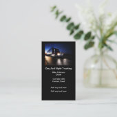 Chauffeur De Camion Et Cartes de visite Mécaniques (Debout devant)