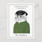 CHAUFFEUR DE CHAT Carte postale (Devant)