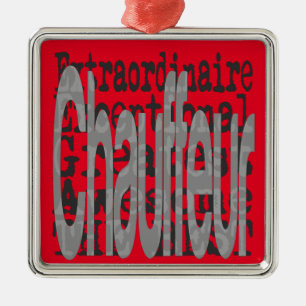 Chauffeur Extraordinaire Metalen Ornament