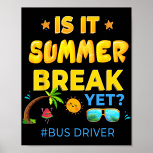 Chauffeur is het zomervakantie en toch de laatste  poster