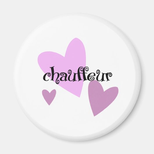 Chauffeur Magneet (Voorkant)