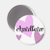 Chauffeur Magneet (Voorkant / Achterkant)