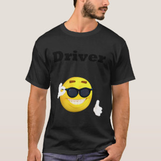 Chauffeur Taxi Vrachtwagen Levering Rideshare Bus  T-shirt