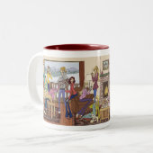 Chauffez la tasse de cabine de souhaits (Devant gauche)