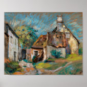 Chaumières | Armand Guillaumin Poster (Voorkant)