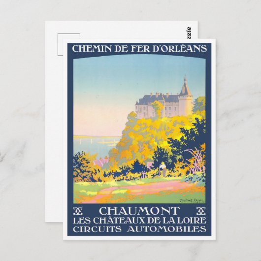 Chaumont France carte postale (Devant / Derrière)