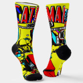 Chaussette 1940's CAT-MAN Comics Socks (Angulaire)