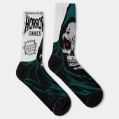 Chaussette 1950's 'HORROR Comics' Socks (Droite)