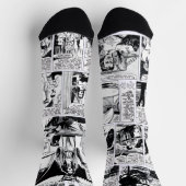 Chaussette 1950's Vampire's Daughter Horror Comic Socks (Haut)