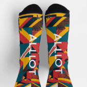 Chaussette 1st edition retro alllot socks (Haut)