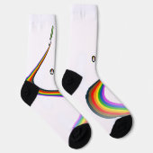 Chaussette 2024 AOSA AWS Edition Spéciale Chaussettes Pride (Droite)