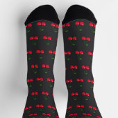 Chaussette 2 cherries pattern (Haut)