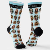 Chaussette 3 Chaussettes d'équipage Photo Dachshund (Angulaire)