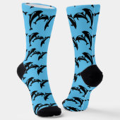 Chaussette 3 Dauphins bondissants Thunder_Cove (Angulaire)