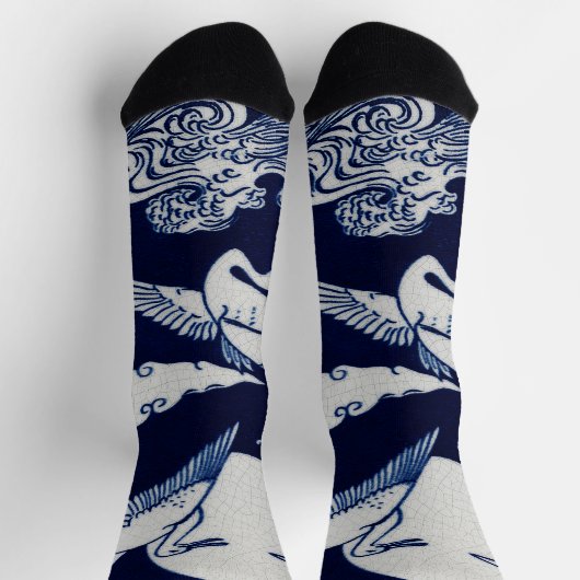 Chaussette 3 grues (Haut)