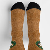 Chaussette 3e anniversaire du Mariage Image en cuir (Haut)