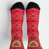Chaussette 40e Anniversaire Rubis (Haut)