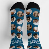 Chaussette 4 Collage De Photo Nous Faisons Une Grande Paire (Haut)