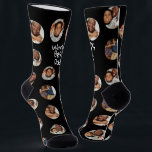 Chaussette 4 Collage de photos Mondes meilleur papa<br><div class="desc">4 Photo Collage Modèle Faites votre propre paire de chaussettes amusantes - avec les mots "Worlds Best Dad" parfait pour la fête des pères ou n'importe quel jour pour montrer combien vous aimez votre père - chaussettes de Ricaso - disponibles en différentes couleurs en magasin</div>