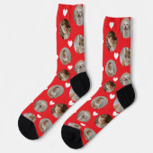 Chaussette 4 Photo Collage Template Make Your Own Fun (Gauche)