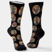 Chaussette 4 Photo Collage Template Make Your Own Fun Socks (Angulaire)