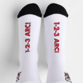 Chaussette 50e anniversaire Chaussettes d'équipage pour femme (Haut)