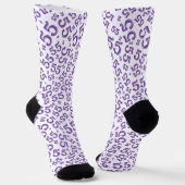 Chaussette 55e anniversaire Purple Random Numéro Motif (Angulaire)