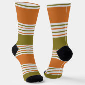 Chaussette 60s les années 70 Cute classe rétro Couleurs et ra (Angulaire)