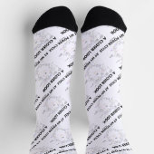 Chaussette A Closer Look At My Power Cycle Krebs (Haut)