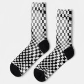 Chaussette à damiers (Gauche)