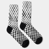 Chaussette à damiers (Droite)