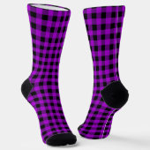 Chaussette À damiers écopourpre (Angulaire)