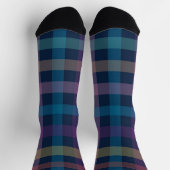 Chaussette à damiers motif (Haut)