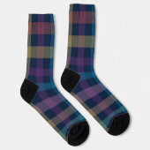 Chaussette à damiers motif (Droite)