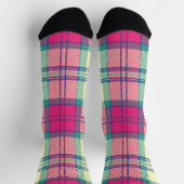 Chaussette à damiers motif (Haut)