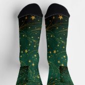 Chaussette à équipage premium durable avec design (Haut)