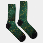 Chaussette à équipage premium durable avec design (Droite)