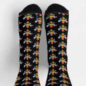 Chaussette Abeille pompier (Haut)