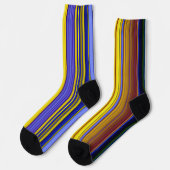 Chaussette Abstract Stripes Design 1 (Gauche)
