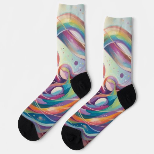 Chaussette Abstrait (Gauche)