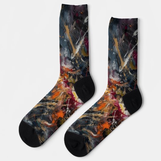 Chaussette Abstrait (Gauche)