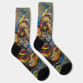 Chaussette Abstrait (Droite)